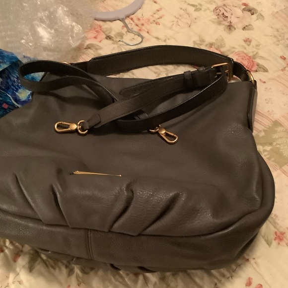 Marc By Marc Jacobs Charcoal Leather Hobo Bag - Picture 16 of 16